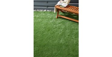 Barcelona Artificial Grass with Garden Bench