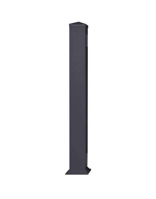 Composite Prime Balustrade Anthracite Corner Post Kit