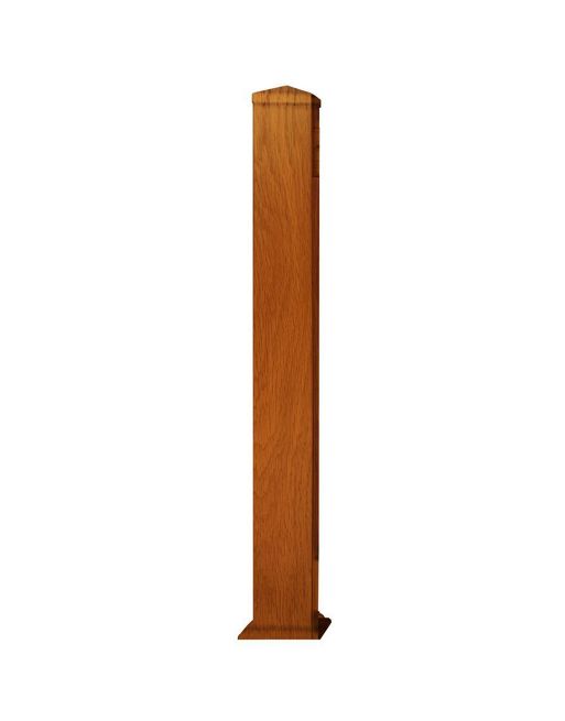 Composite Prime Balustrade Oak Corner Post Kit