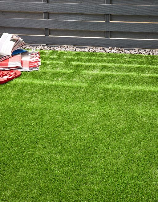 Monaco Artificial Grass Shown Fitted