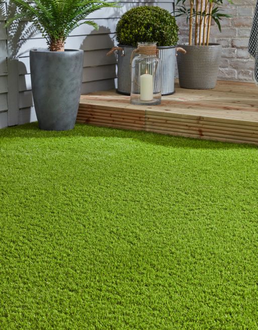 Milan Artificial Grass with Decking