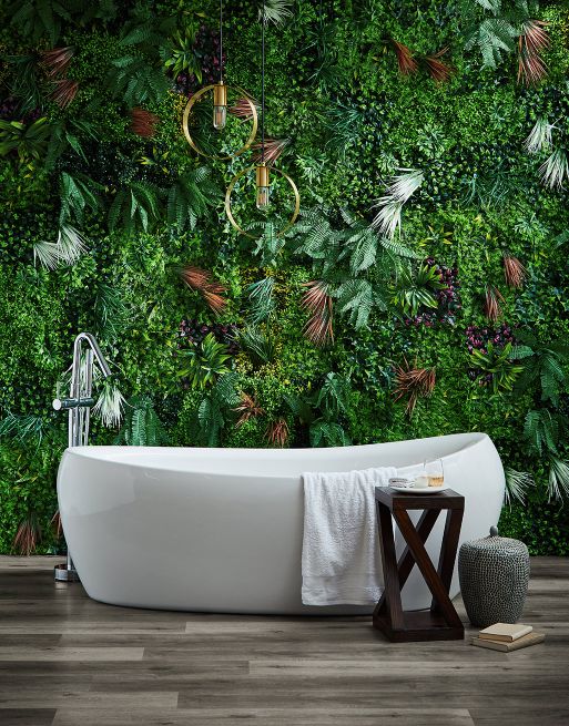 Tropical Artificial Green Wall Living Wall
