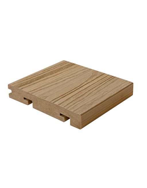 Composite Prime HD Deck Dual - Natural Oak Bullnose Board