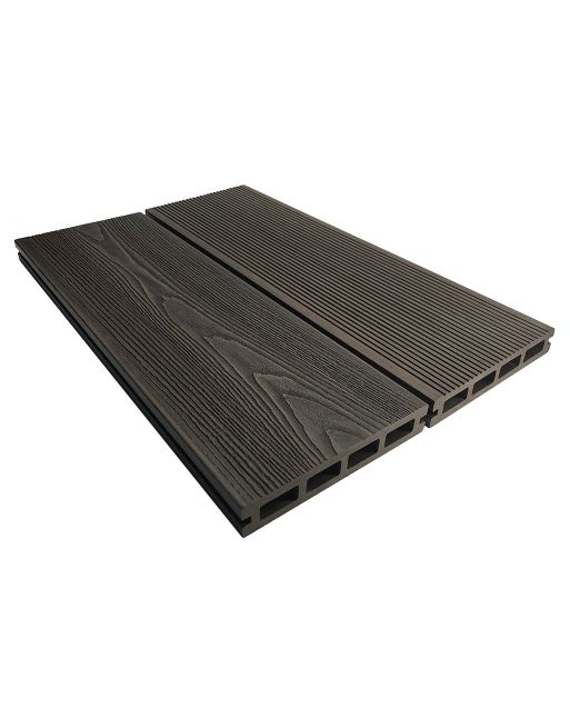 Composite Prime HD Deck 3D - Burnished Oak Composite Decking (2 Pack)