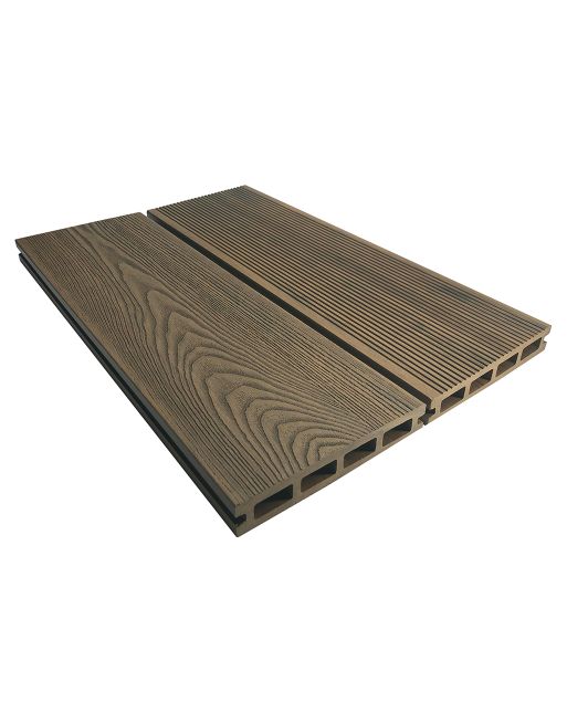 Composite Prime HD Deck 3D - Golden Oak Composite Decking (2 Pack)