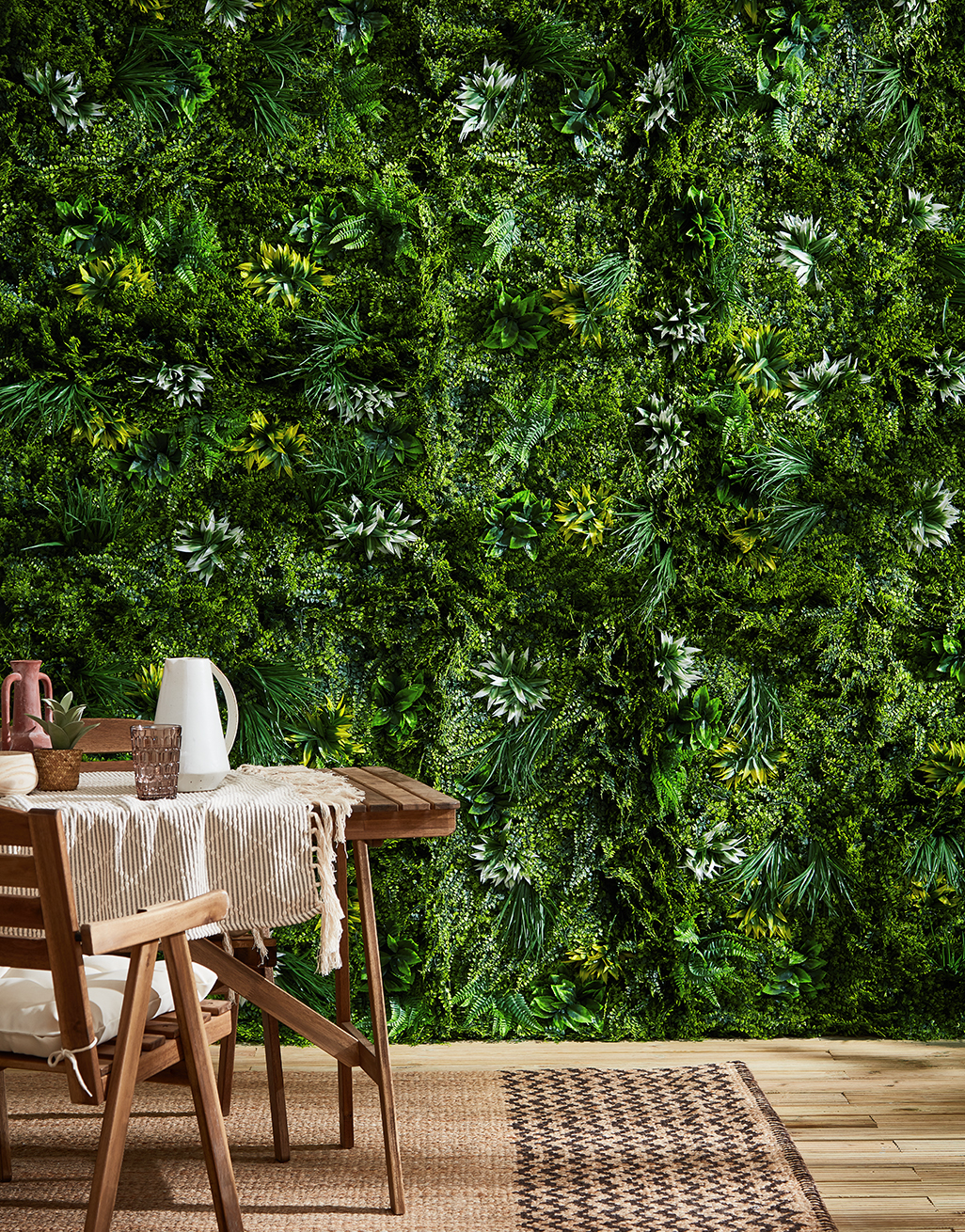 Meadow Artificial Green Wall Living Wall Panel