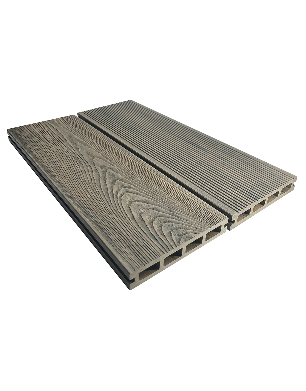 Composite Prime HD Deck 3D - Weathered Oak Composite Decking