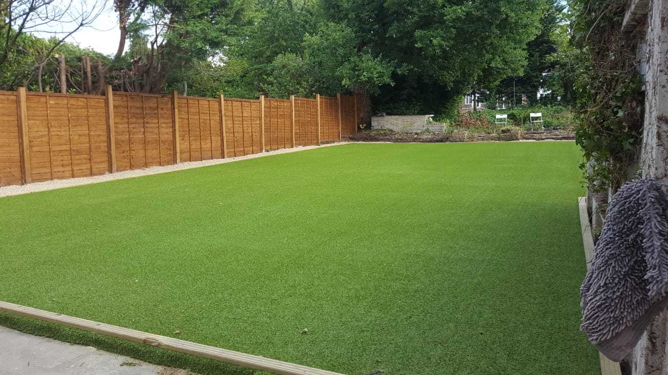 A Well Kept Artificial Lawn