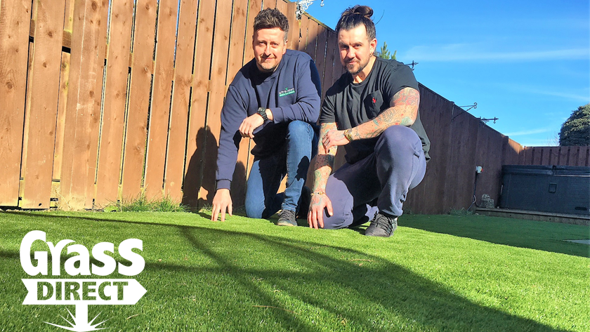 Case Study: Ultra Lawn NE Installing our Hollywood Artificial Grass Range
