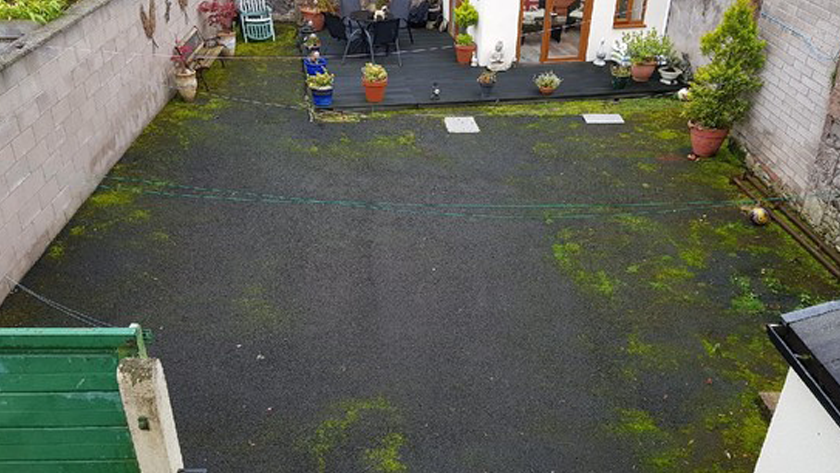 Fitting Artificial Grass to Hard Surfaces