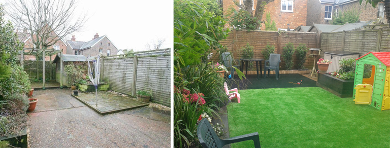 How to Fit Artificial Grass to Hard Surfaces