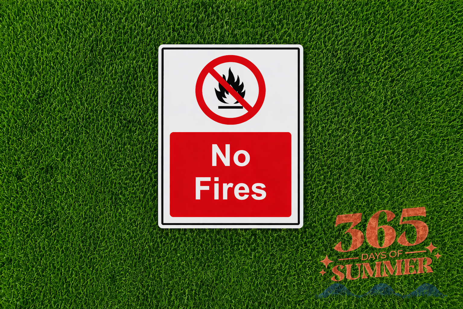 Can artificial grass catch fire?