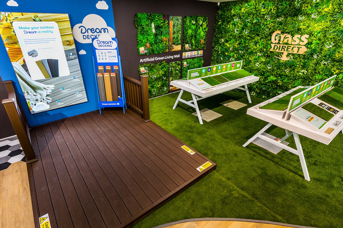 Grass Direct Cannock Store Outdoor Area