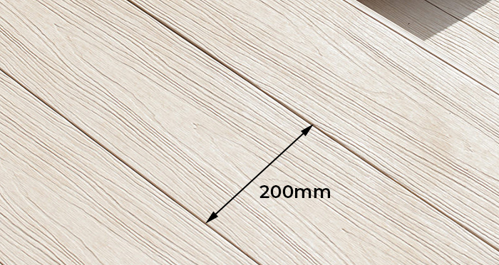 Composite Prime HD Deck Pro - Champagne / Oyster Composite Decking (2 Pack) - Descriptive 3